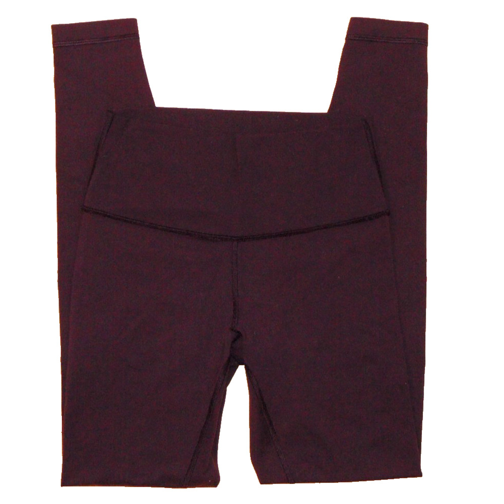 Lululemon Align High-Rise Pant 28" Size 6 Deep Plum Aubergine Nulu Yoga